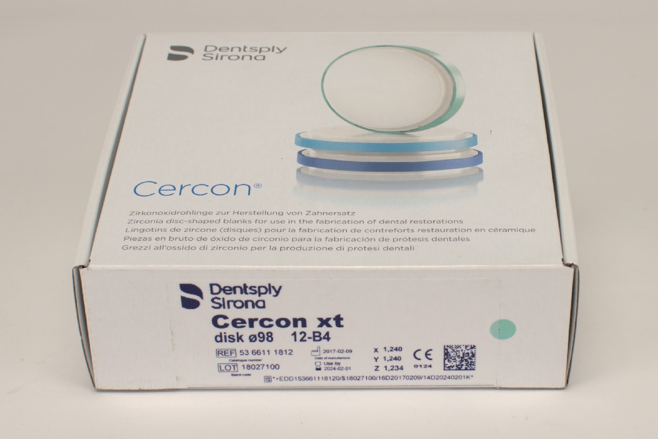 Cercon xt B4 disk 98x12mm