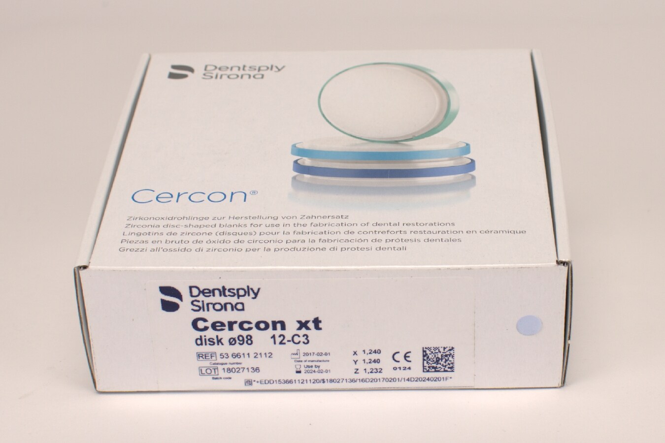 Cercon xt C3 disk 98x12mm