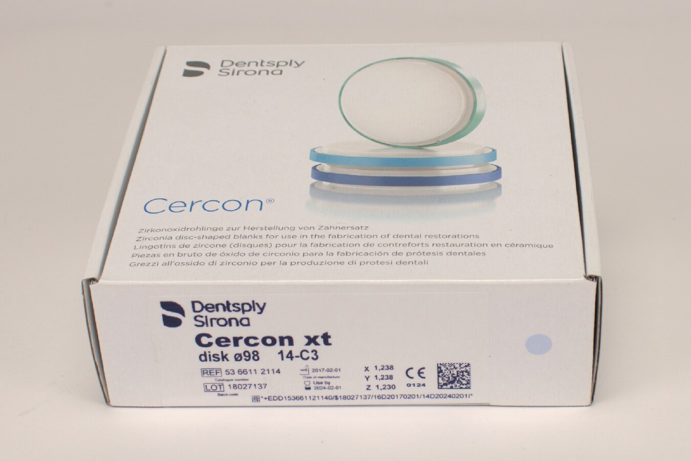 Cercon xt C3 disk 98x14mm