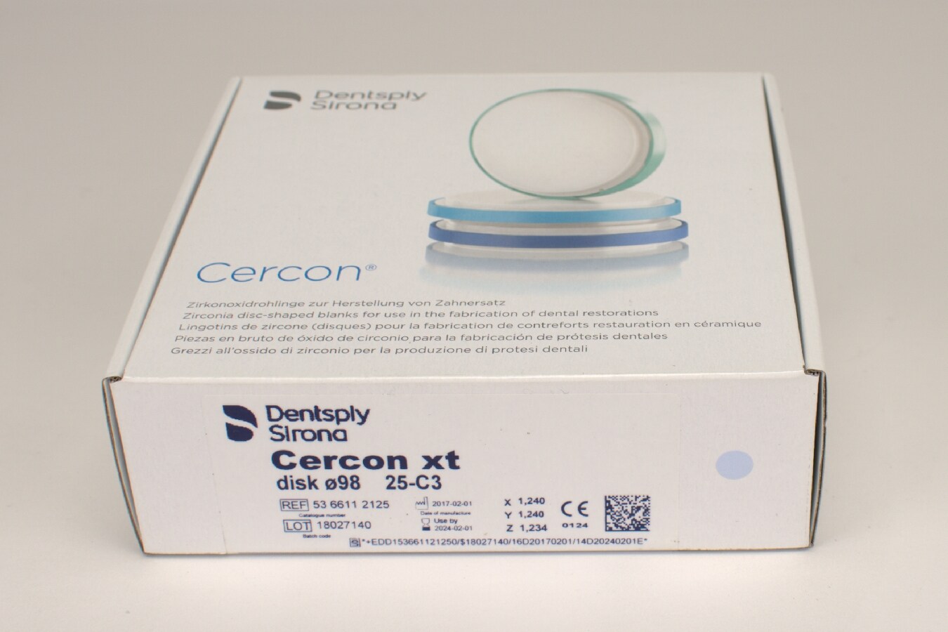 Cercon xt C3 disk 98x25mm