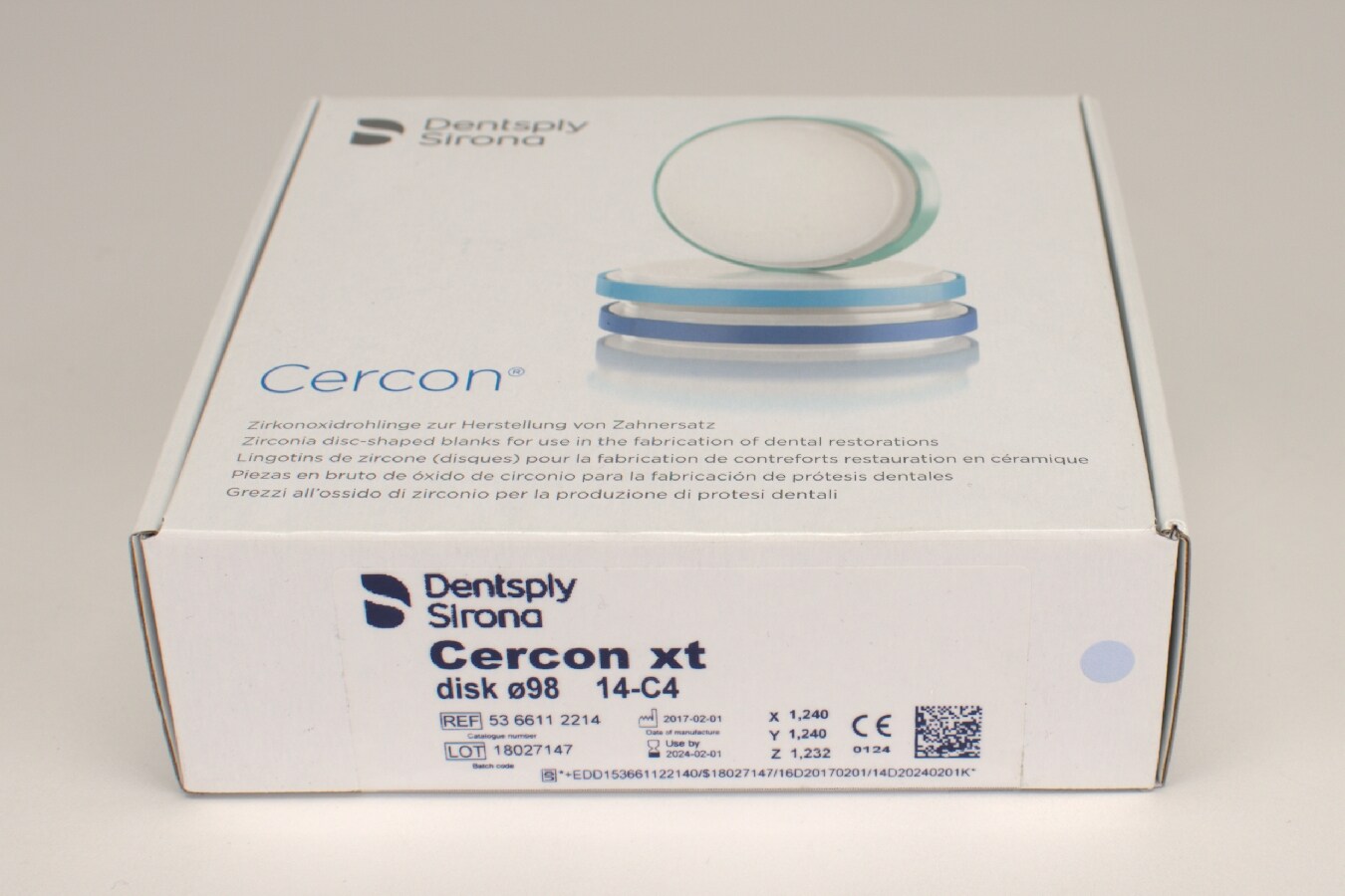 Cercon xt C4 disk 98x14mm