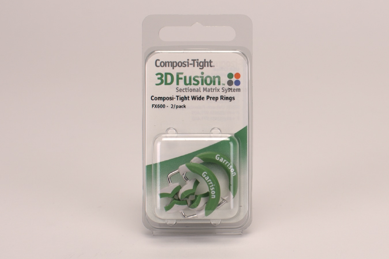 Composi-Tight 3D Fusion Wide Ring grön 2st