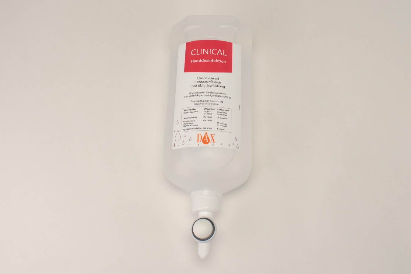 DAX Clinical Handdesinfektion 1000ml DP-flaska