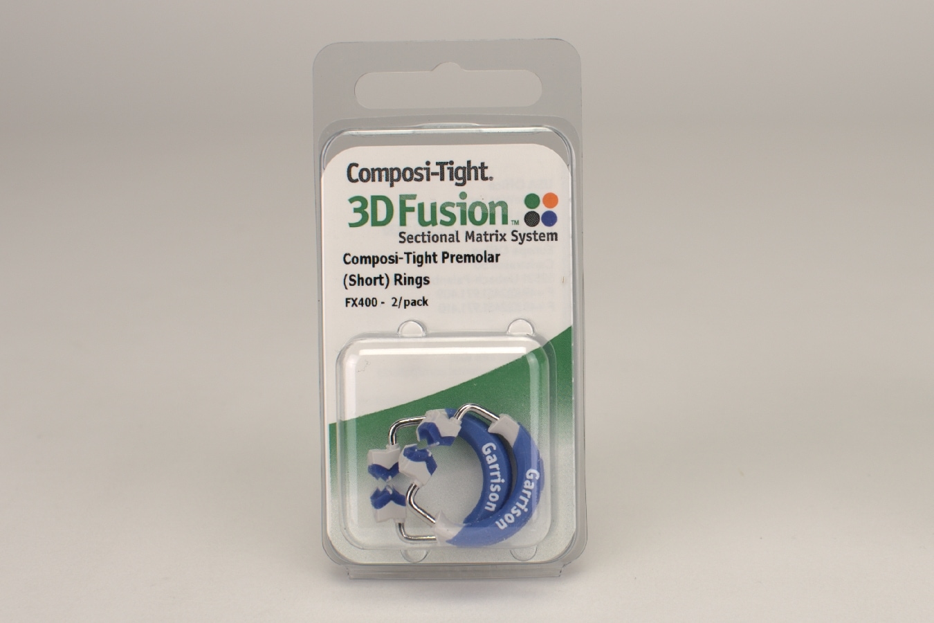 Composi-Tight 3D Fusion Short Ring blå 2st