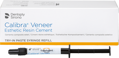 Calibra Veneer Try-In Paste translucent 2x1,8g
