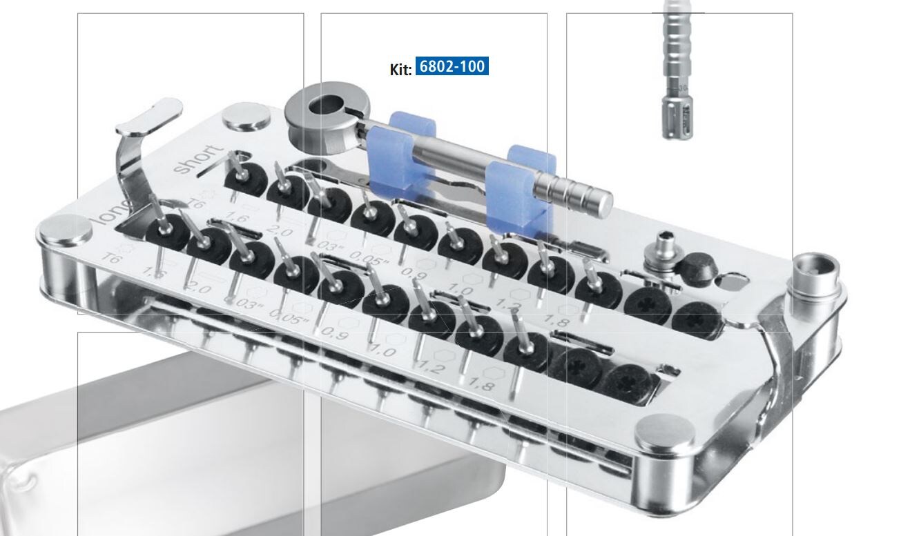 Implantskruv Kit för nästan alla implantat