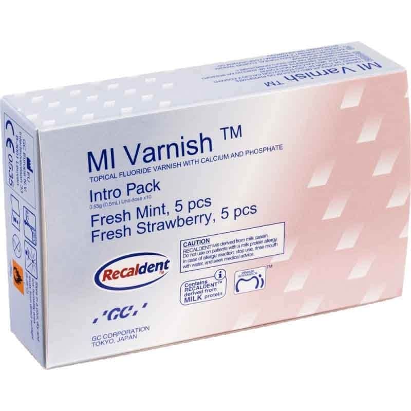 MI Varnish Strawberry/Mint 10x0,4ml Intropack