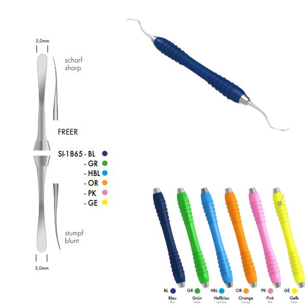 Raspatorium Colori Feer 5,0mm grön