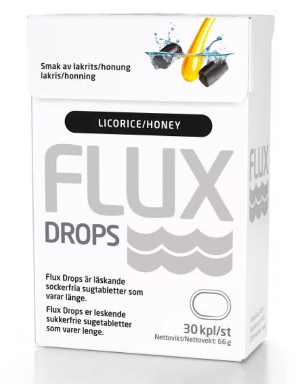 Flux Drops Lakrits/Honung 30st