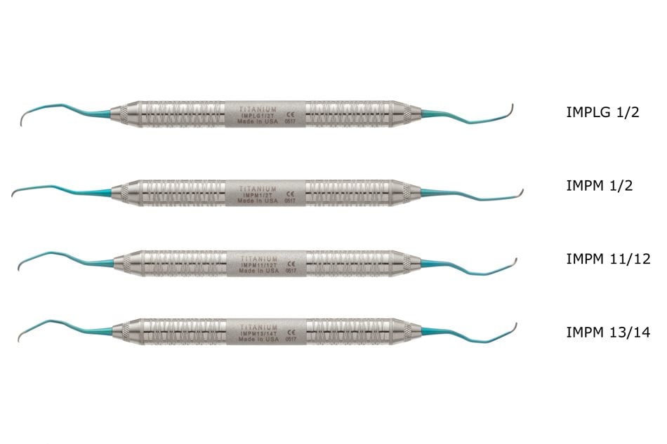 Implantat Curette 11/12 Mini Five Titanspets