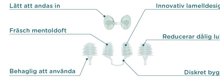 NOSA Plugs reducerar dålig lukt 50st