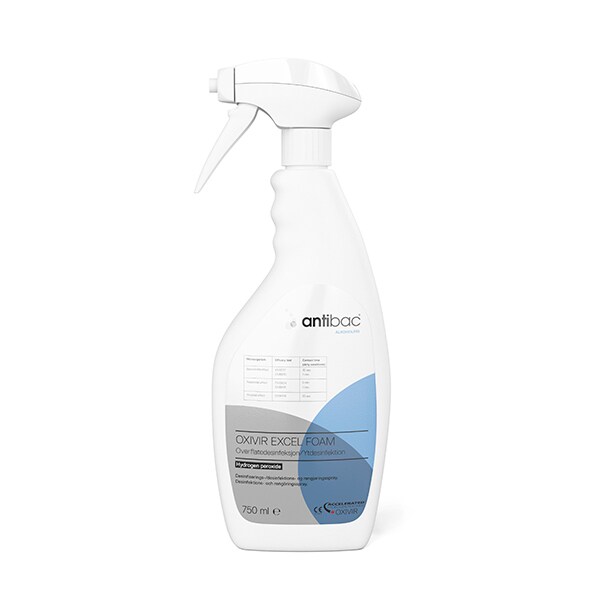 Antibac Oxivir Excel Foam Spray 750ml