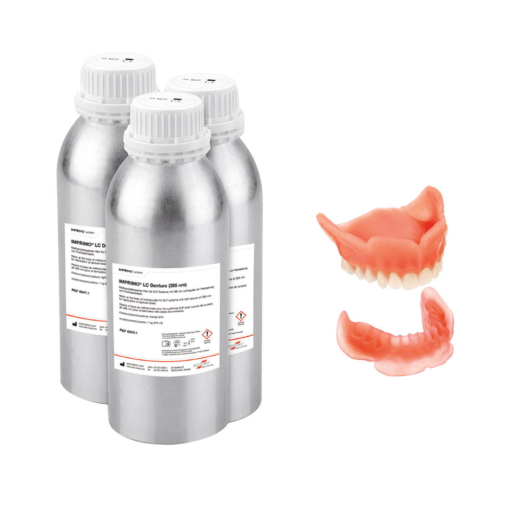 IMPRIMO LC Denture orange pink 1kg