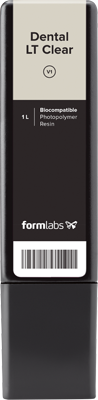 Formlabs Dental LT Clear Resin v1 Cartridge 1L