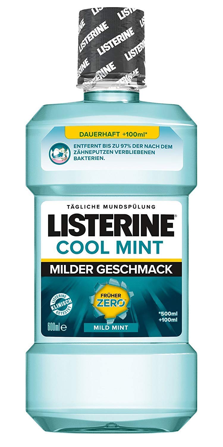 Listerine Coolmint mild 600ml