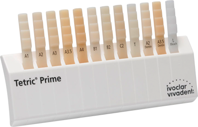 Tetric Prime Färgskala