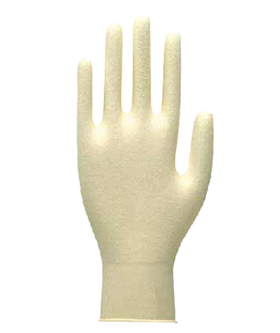 Handske Denta Latex naturvit L 100st