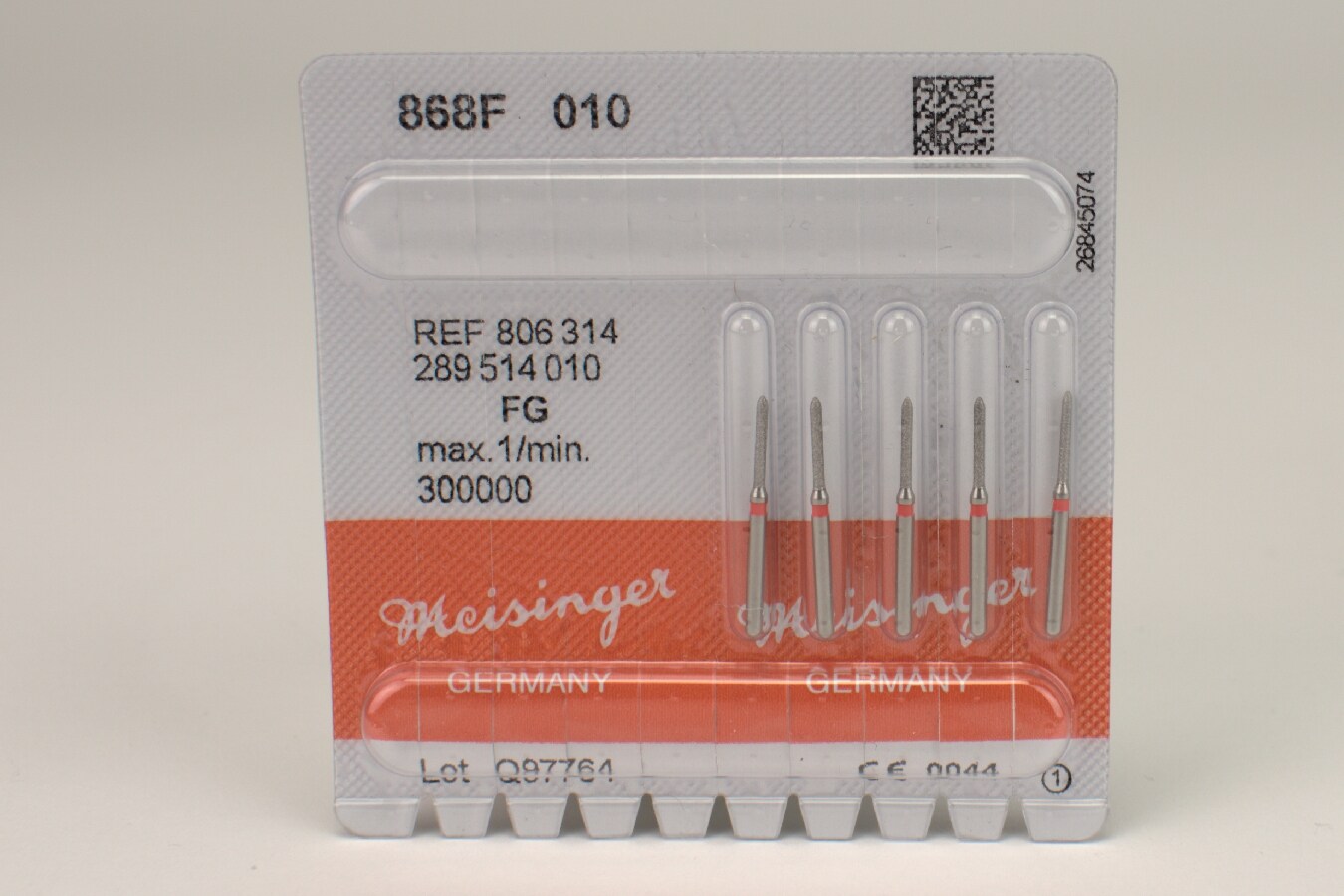 FG Diamantborr 868 F 010 5st