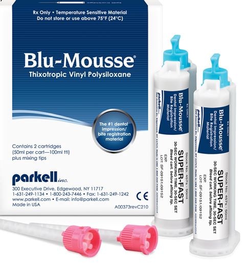 Blu-Mousse Super-Fast VPS 2x50ml
