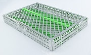 Steri-Wash-Tray låsbar grön