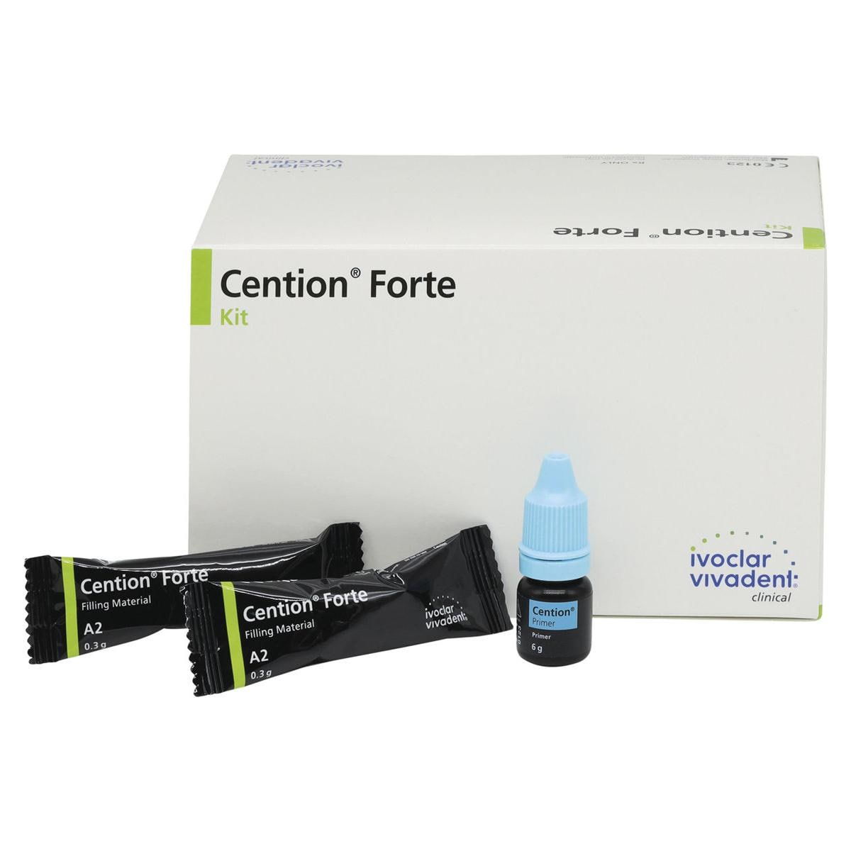 Cention Forte A2 50x0,3g + Primer 6g Kit