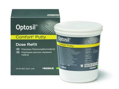 Optosil Comfort Putty gul 900ml