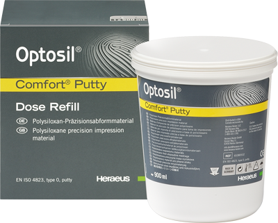 Optosil Comfort Putty gul 900ml