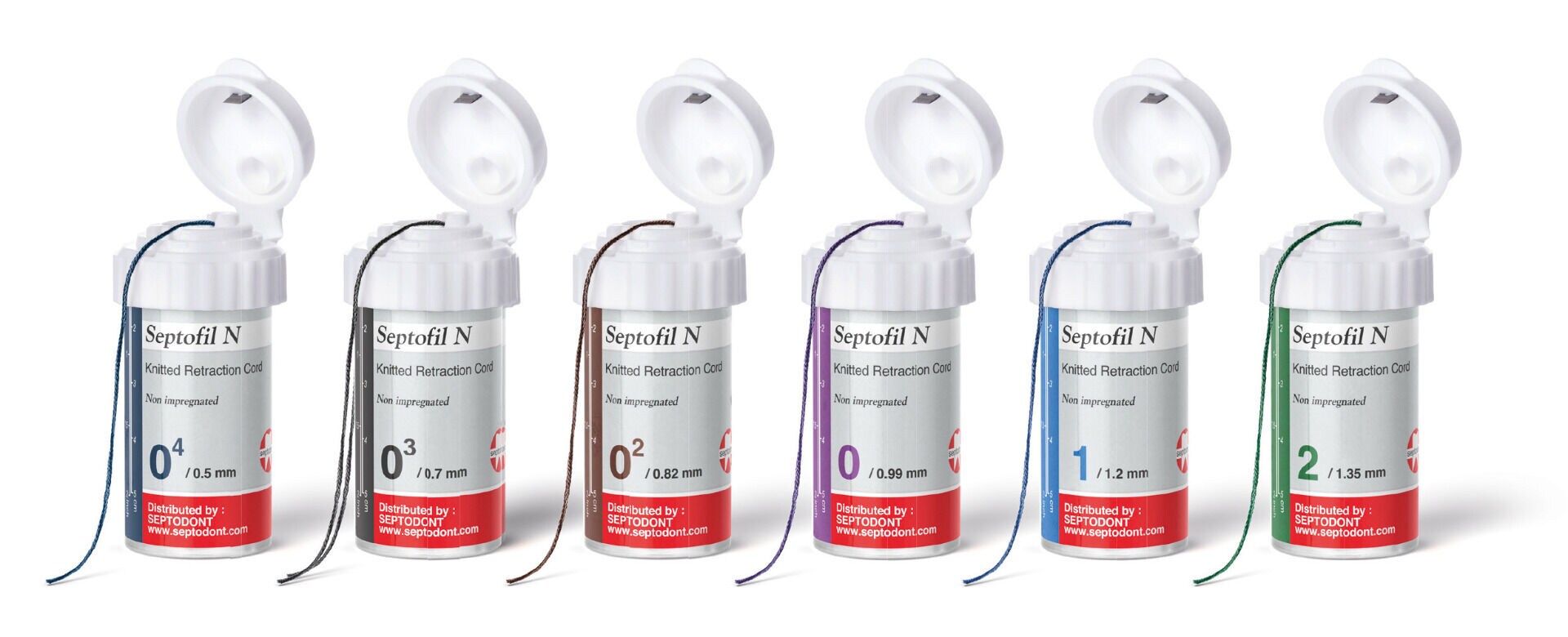 Septofil N 1 medium blå/ljusblå 1,2mm