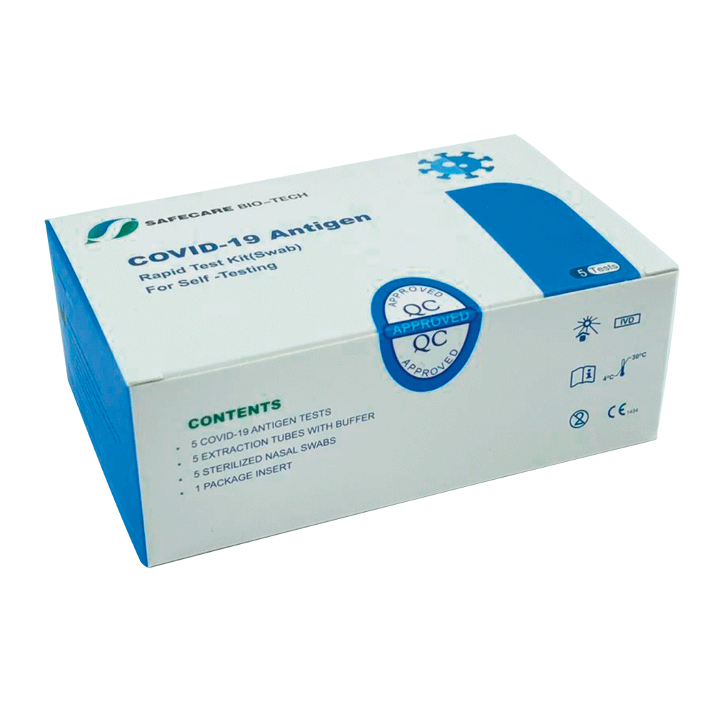 Safecare COVID-19 Antigen snabbtest 5st