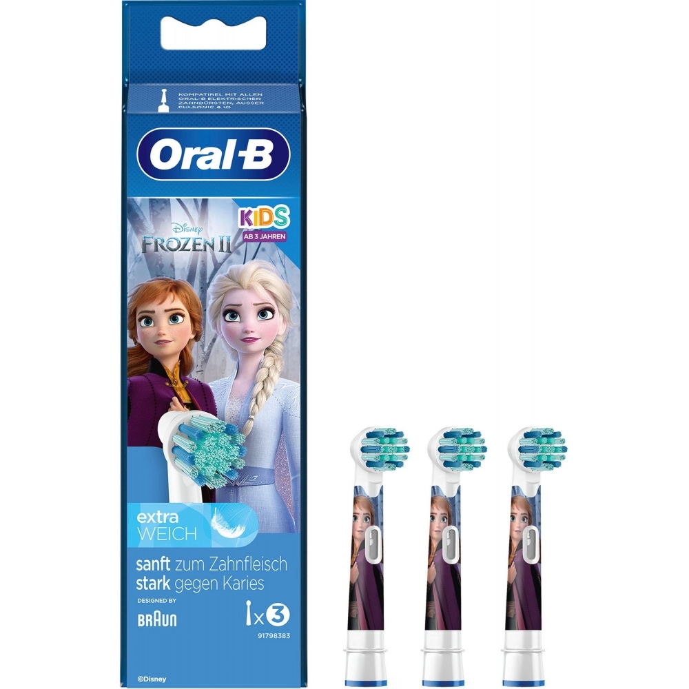 Oral-B Tandborsthuvud Kids Frozen II 3-pack
