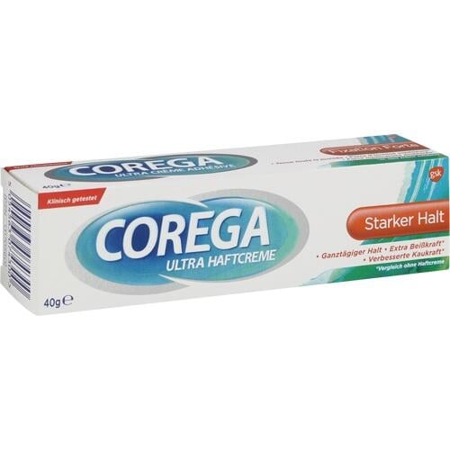 Corega Ultra Häftmassa Starkt grepp 40gr