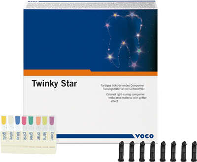 Twinky Star Caps grön 25x0,25g