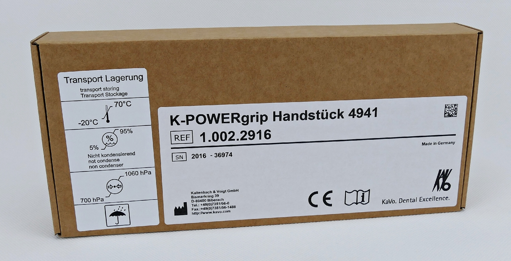 Kavo K-POWERgrip Handstycke 4941