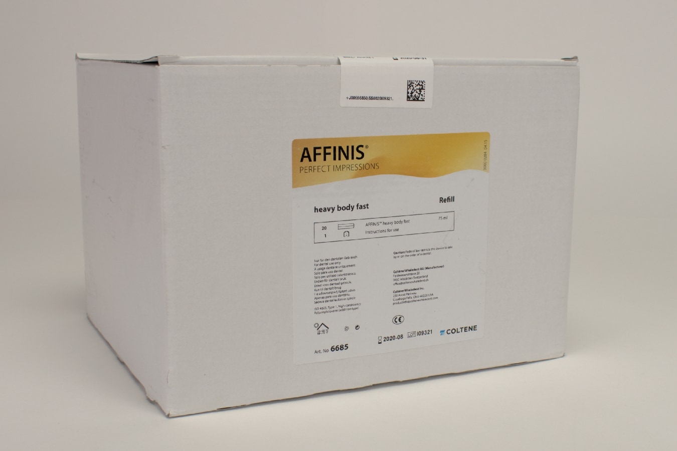 Affinis fast heavy body 20x75ml