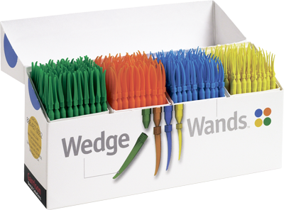 Wedge Wands kil Opak Orange medium 100st