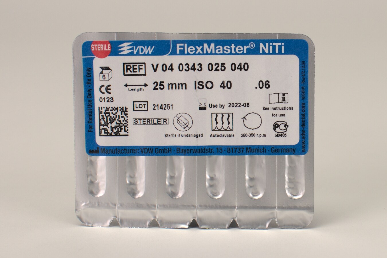 FlexMaster Taper 06 343/40 25mm 6st