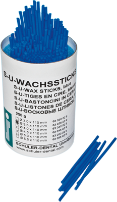 S-U-WAX Sticks Blå 4,5mm 250g
