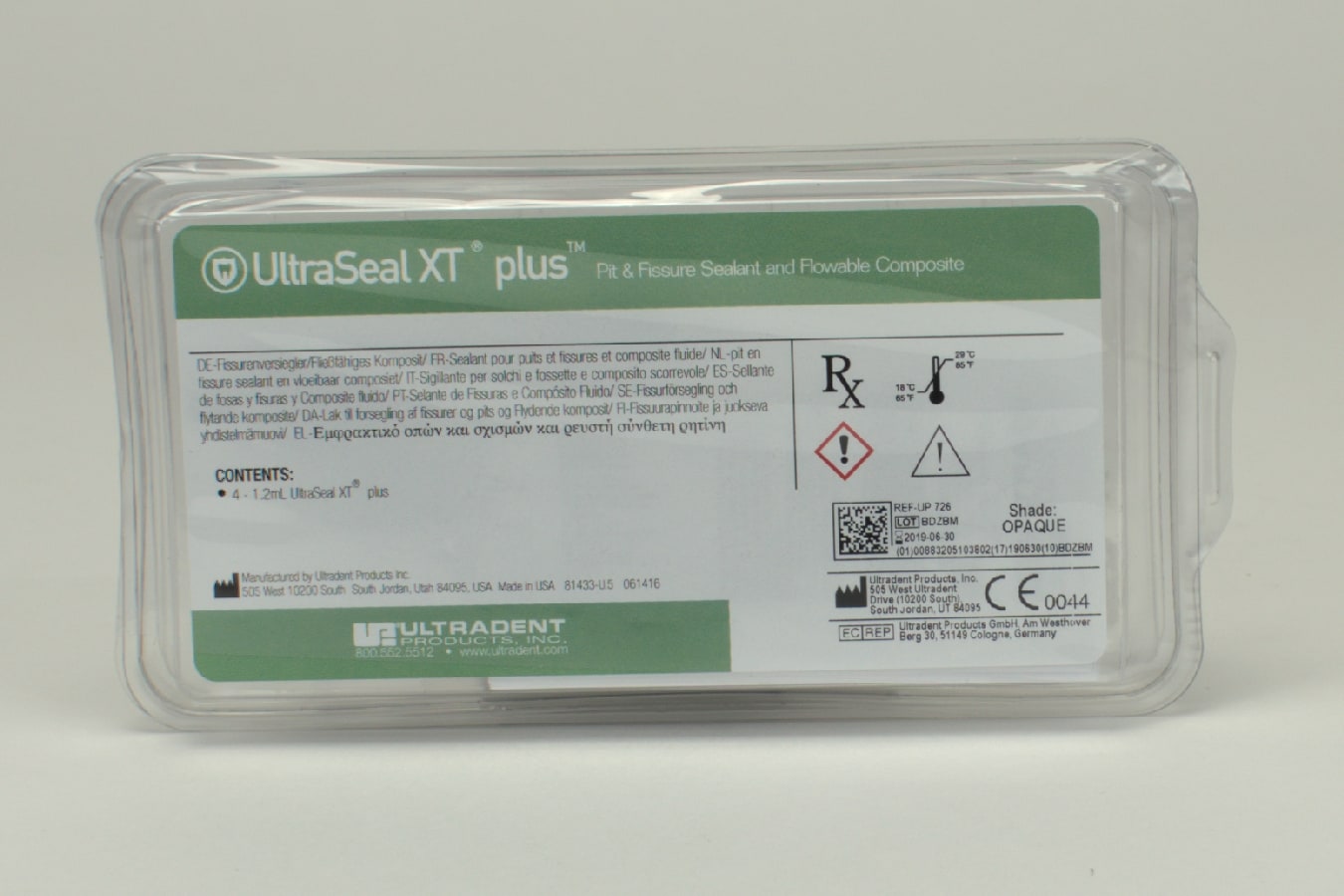UltraSeal XT plus Opaque White 4x1,2ml