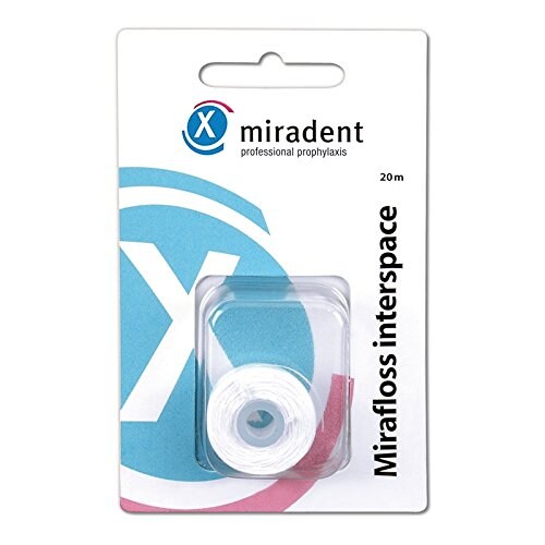 Mirafloss Interspace Tandtråd Fluor refill 20m