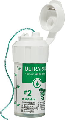 Ultrapak tråd 2 Grön-Vit