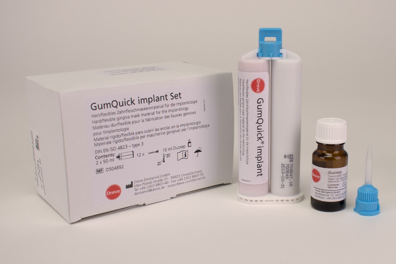 GumQuick Implant Starter Kit 2x50ml 