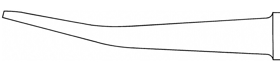 Rothävel Coupland böjd 3,6mm