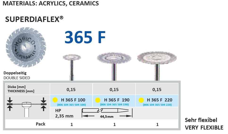 Diamantdisk H 365 160 C fin