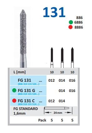 Fg Diamantborr 131 014 G 5st