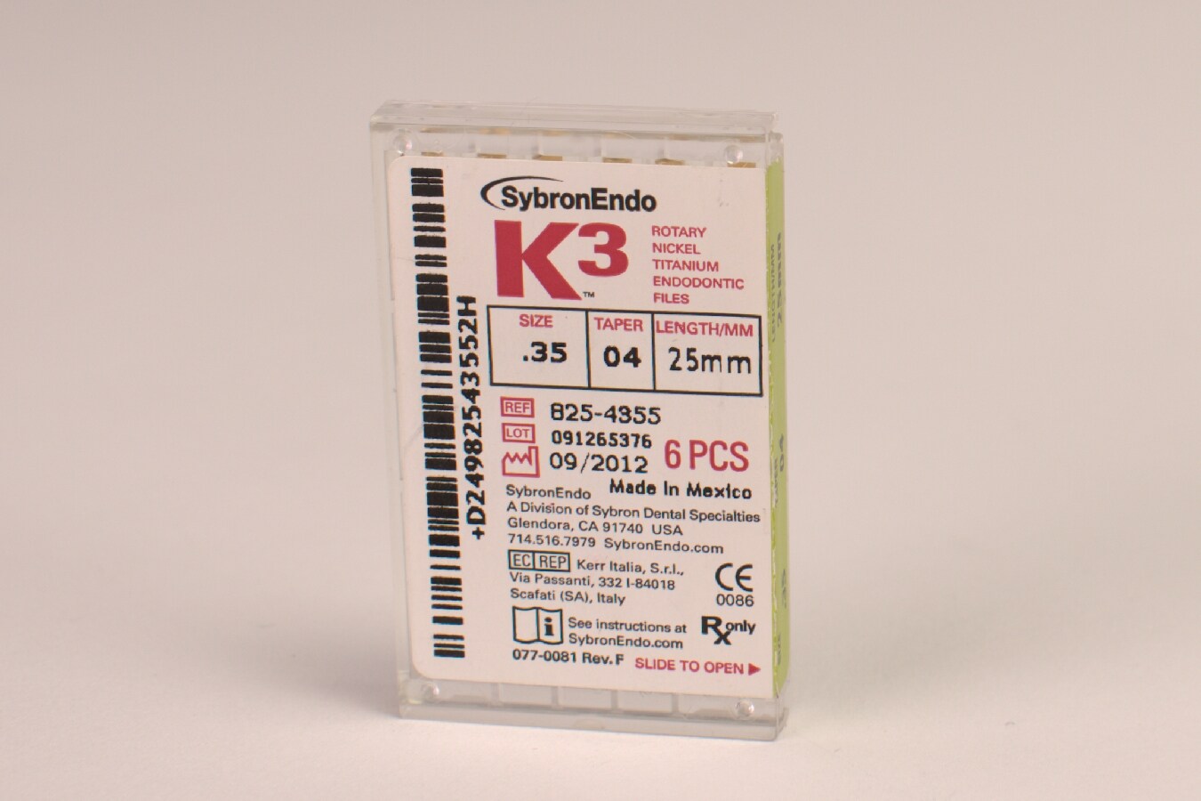 K3 NiTi-Files .04/35 25mm 6st