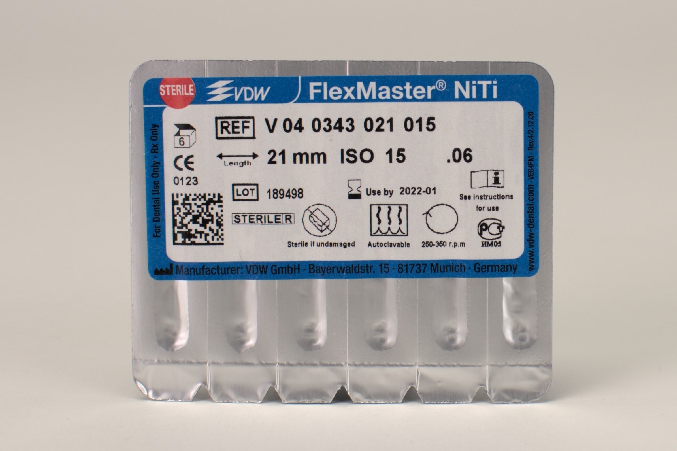 FlexMaster Taper 06 343/15 21mm 6st