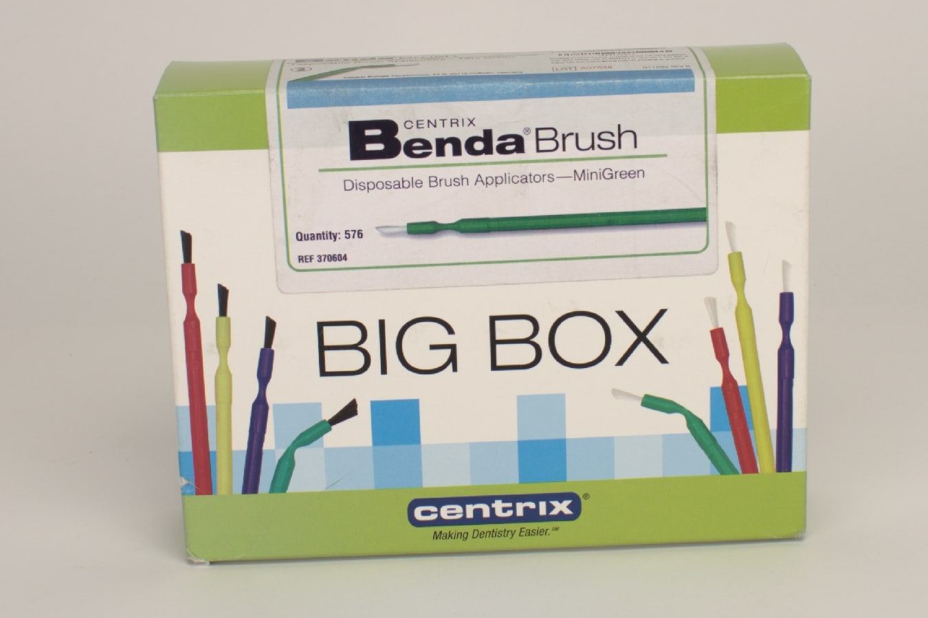 Benda Brush Mini Big Box grön 576st