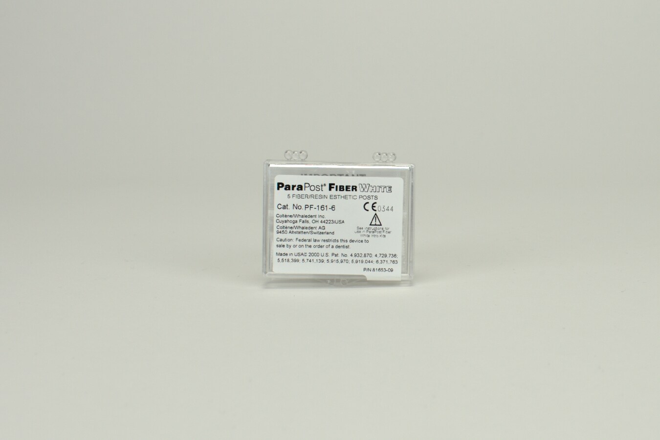 ParaPost Fiber white 6 svart 5st