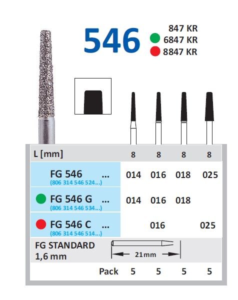 Fg Diamantborr 546 014 5st
