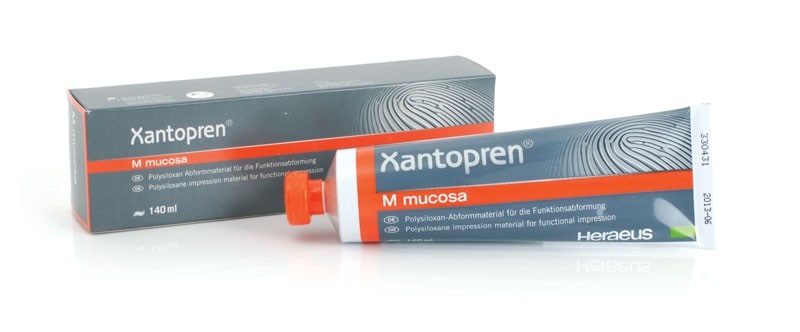 Xantopren Mucosa Röd 140ml